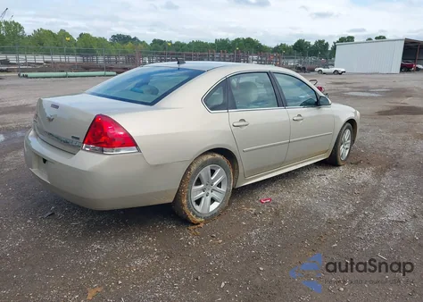 2010 Chevrolet Impala Ls из США, поврежденный, VIN 2G1WA5EK8A1204946